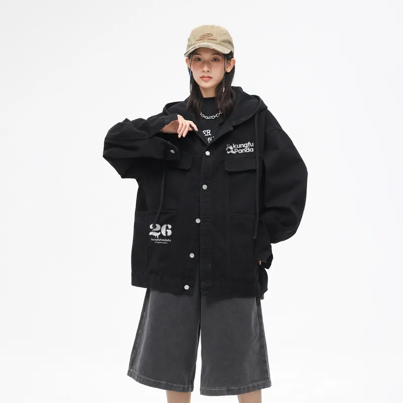 Kung Fu Panda Denim Jacket Unisex-6