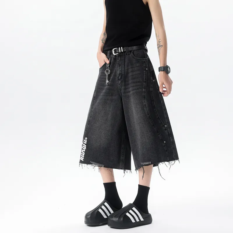 Kung Fu Panda Denim Shorts Unisex-4