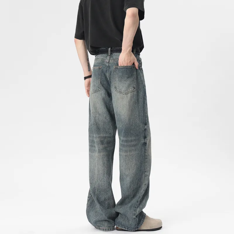 Kung Fu Panda Jeans Unisex Vintage Blue-4