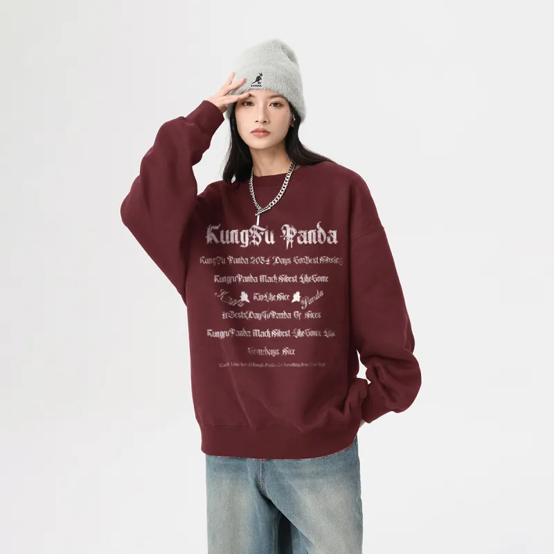 Kung Fu Panda Sweatshirt Unisex-11