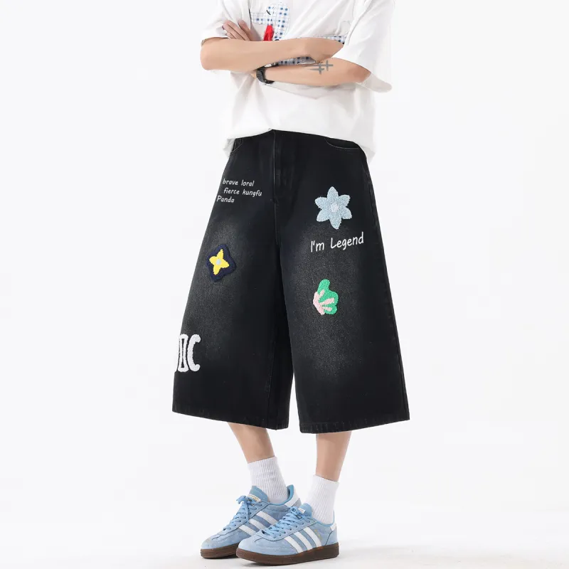 Kung Fu Panda Denim Shorts Unisex-3