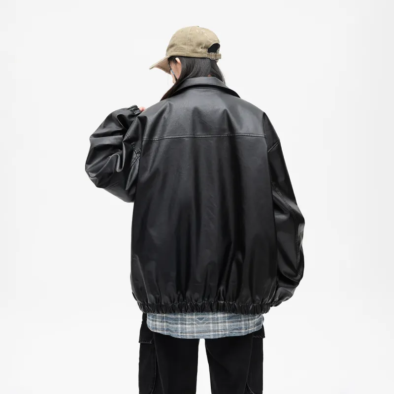 Kung Fu Panda Leather Jacket Unisex-6