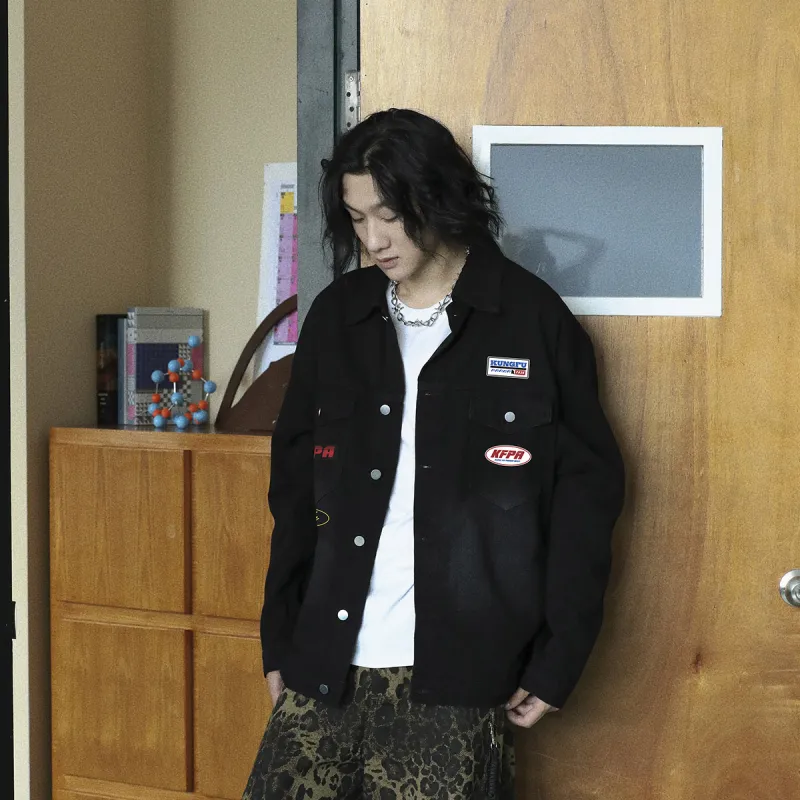 Kung Fu Panda Denim Jacket Unisex-4
