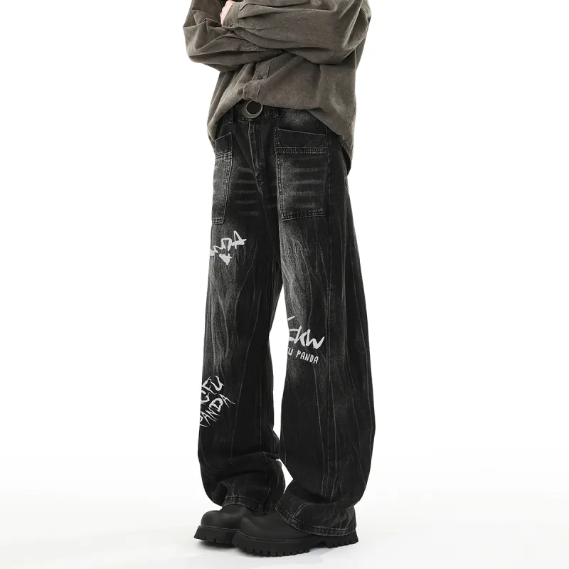 Kung Fu Panda Jeans Unisex-3
