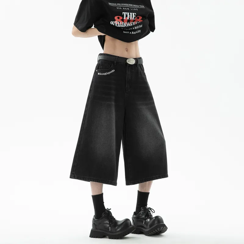 Kung Fu Panda Denim Shorts Unisex-26
