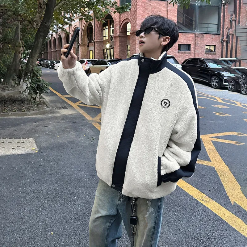 Kung Fu Panda Velvet feel Coat Unisex-3