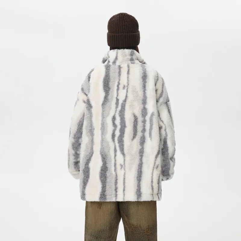 Kung Fu Panda Velvet feel Coat Unisex-14
