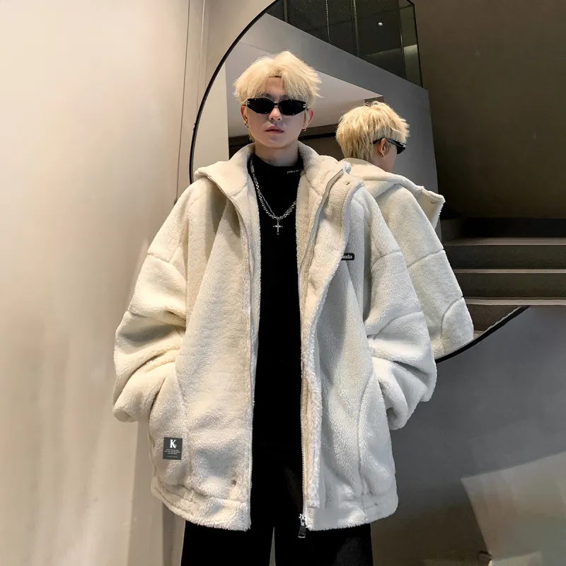 Kung Fu Panda Velvet feel Coat Unisex-13