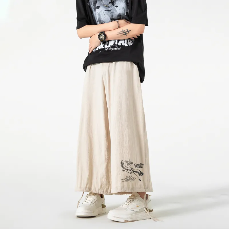 Kung Fu Panda Casual Pants Unisex-9