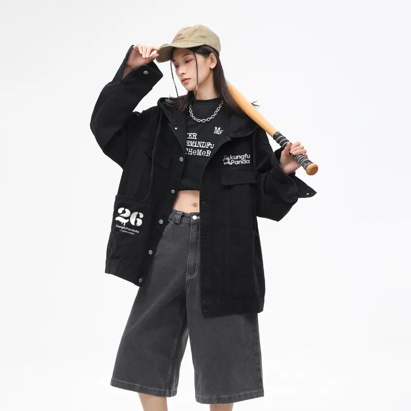 Kung Fu Panda Denim Jacket Unisex-3