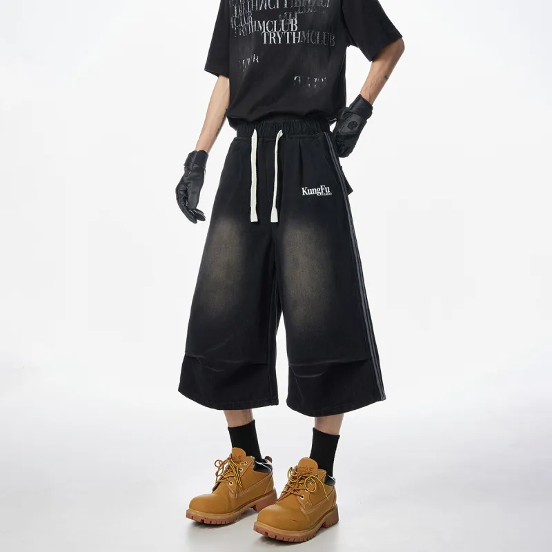 Kung Fu Panda Denim Shorts Unisex-6