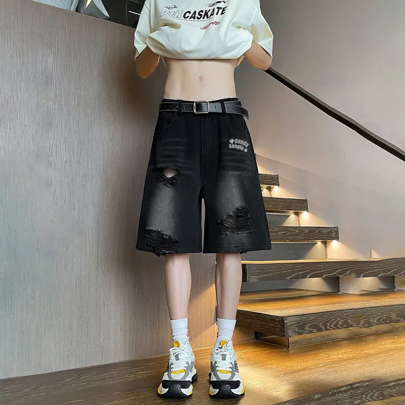 Kung Fu Panda Denim Shorts Unisex-2