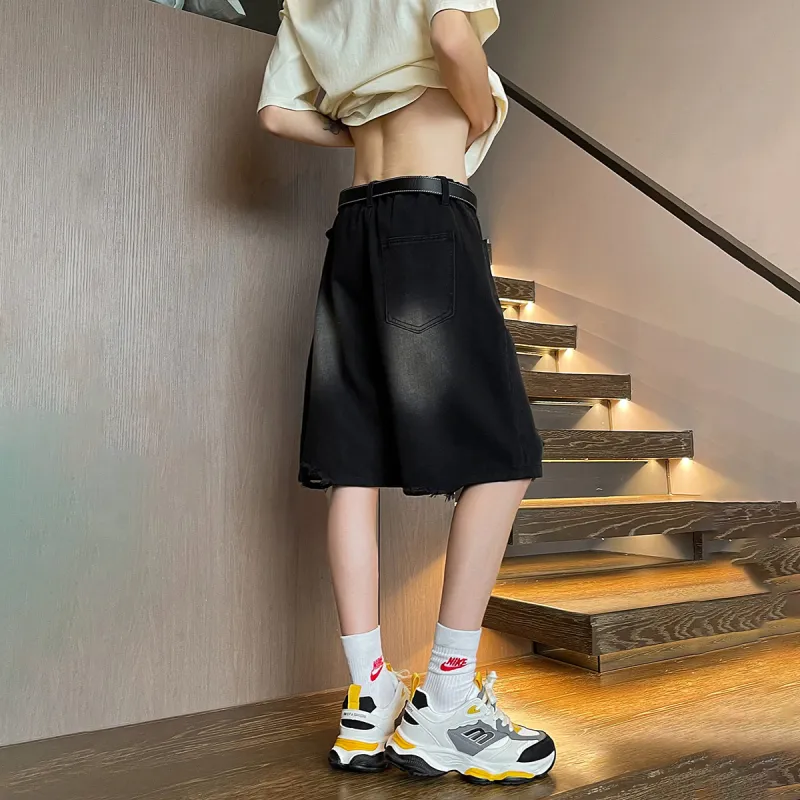 Kung Fu Panda Denim Shorts Unisex-5
