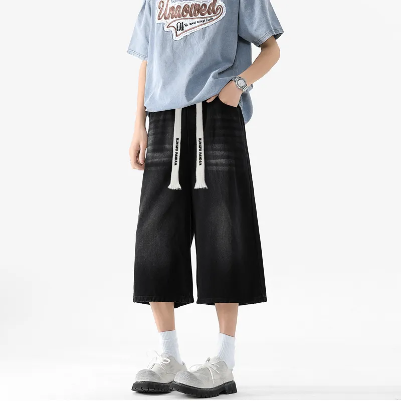 Kung Fu Panda Denim Shorts Unisex-5