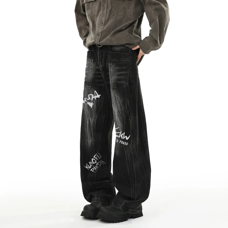 Kung Fu Panda Jeans Unisex-5