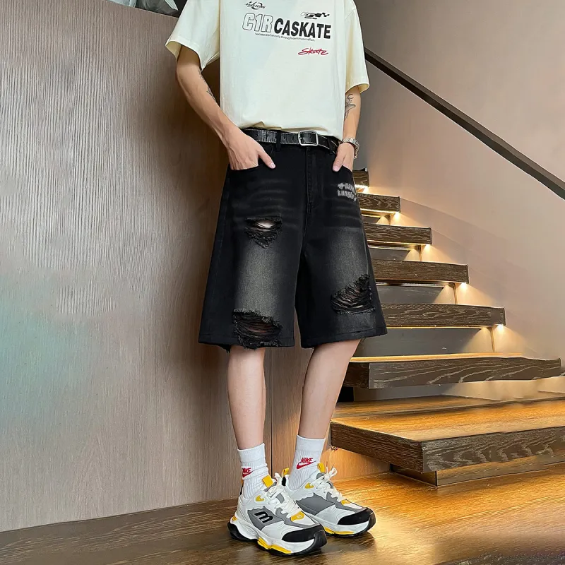 Kung Fu Panda Denim Shorts Unisex-4