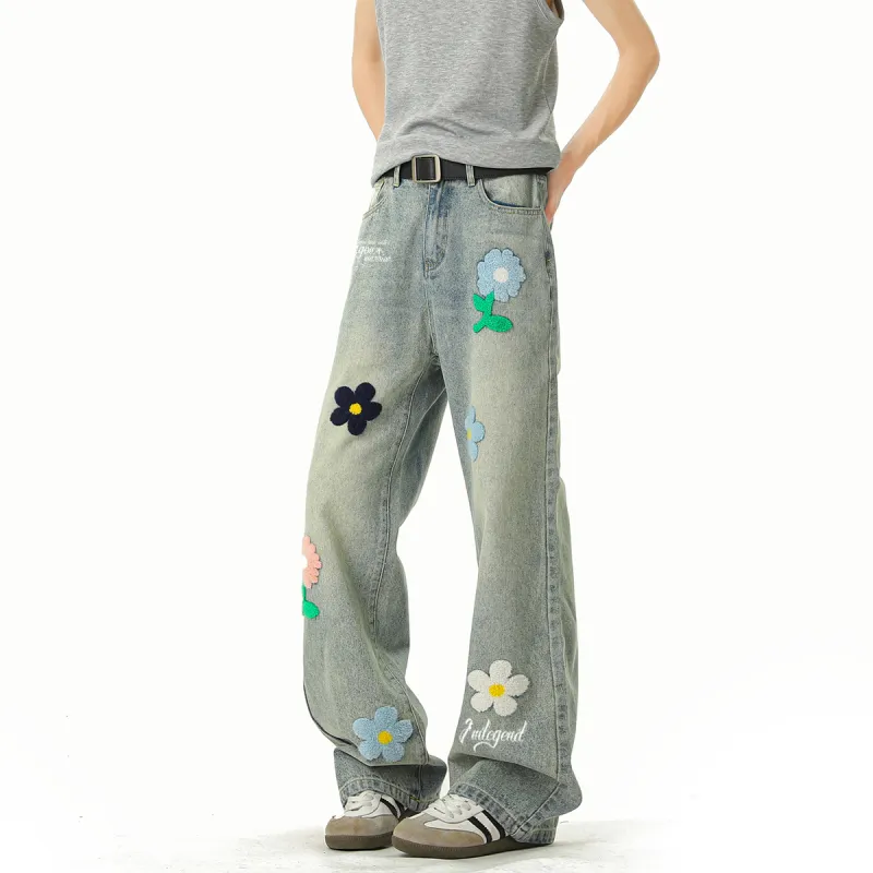 Kung Fu Panda Jeans Unisex Blue-3