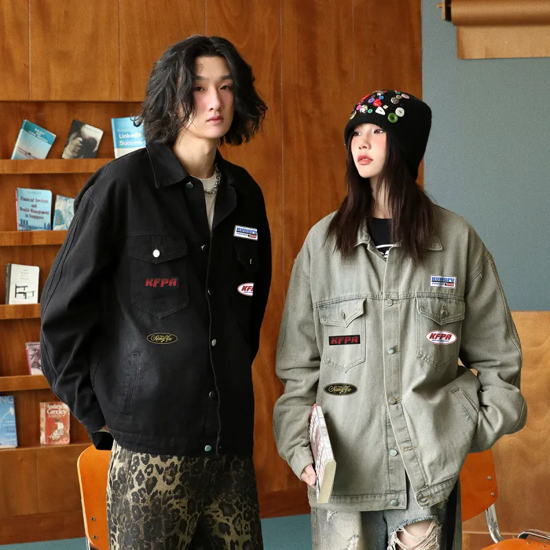 Kung Fu Panda Denim Jacket Unisex-5