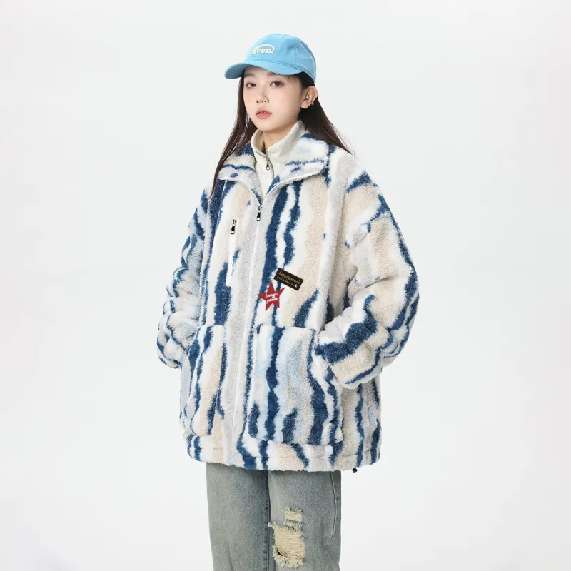 Kung Fu Panda Velvet feel Coat Unisex-9