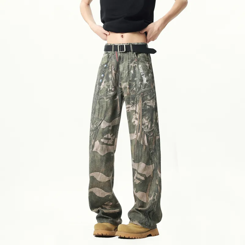 Kung Fu Panda Jeans Unisex Green-6