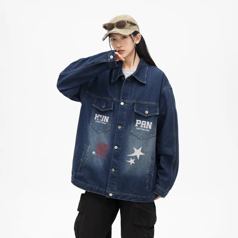 Kung Fu Panda Denim Jackets Unisex-4