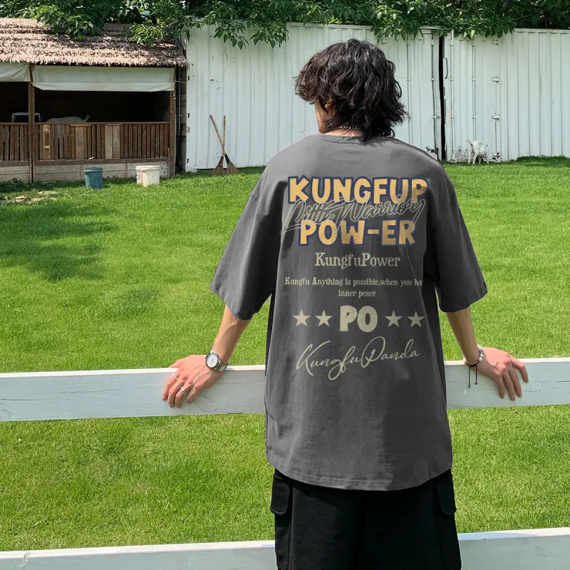 Kung Fu Panda T Shirts Unisex-35