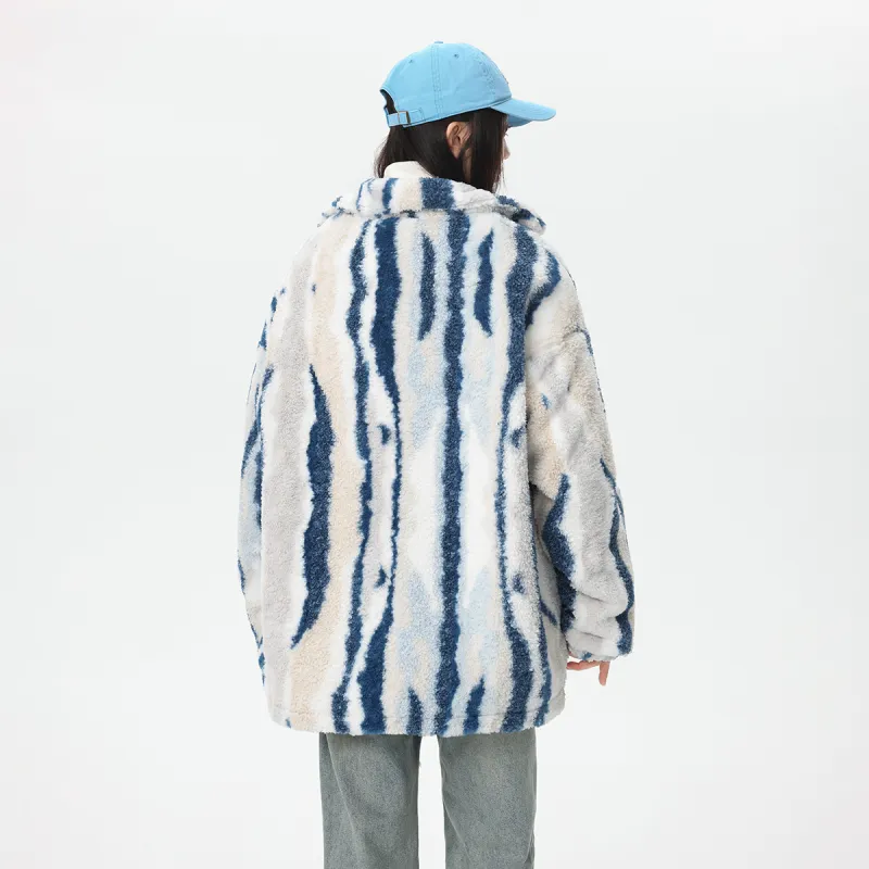 Kung Fu Panda Velvet feel Coat Unisex-9