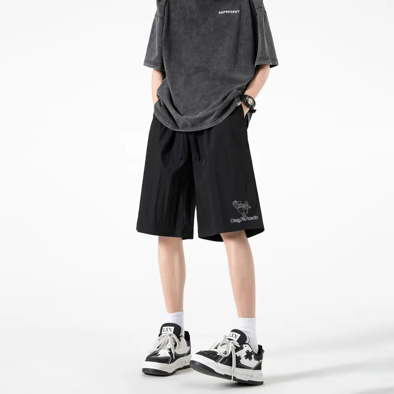 Kung Fu Panda Casual Shorts Unisex-4