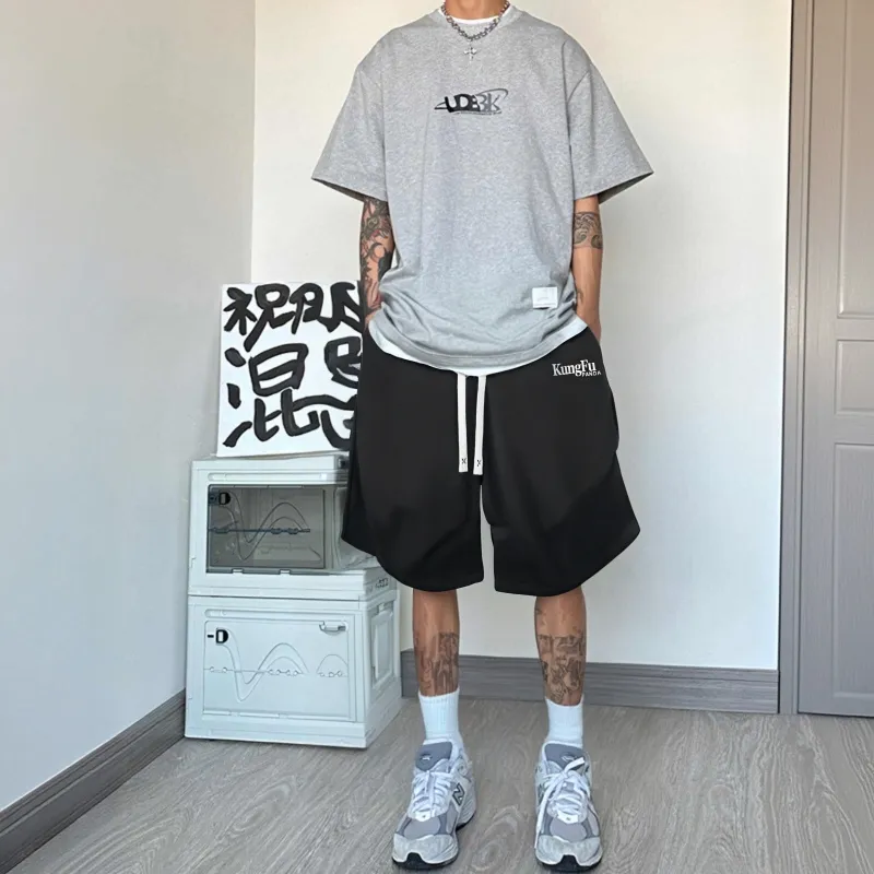 Kung Fu Panda Casual Shorts Unisex-5