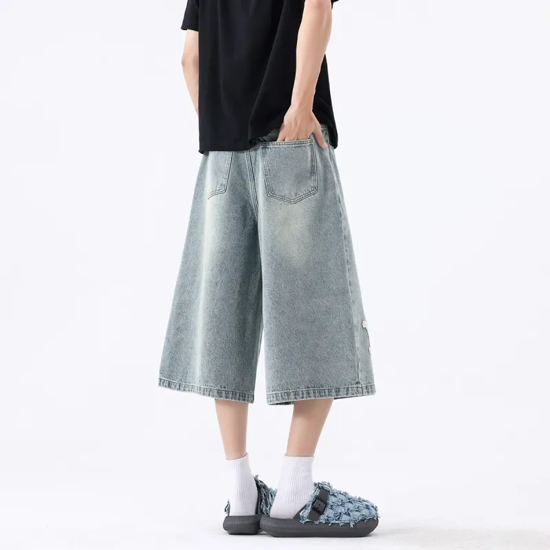 Kung Fu Panda Denim Shorts Unisex-12