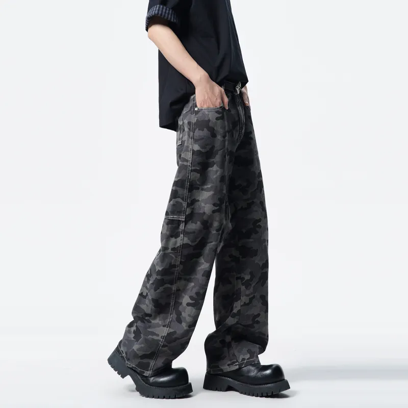 Kung Fu Panda Jeans Unisex Camouflage-4