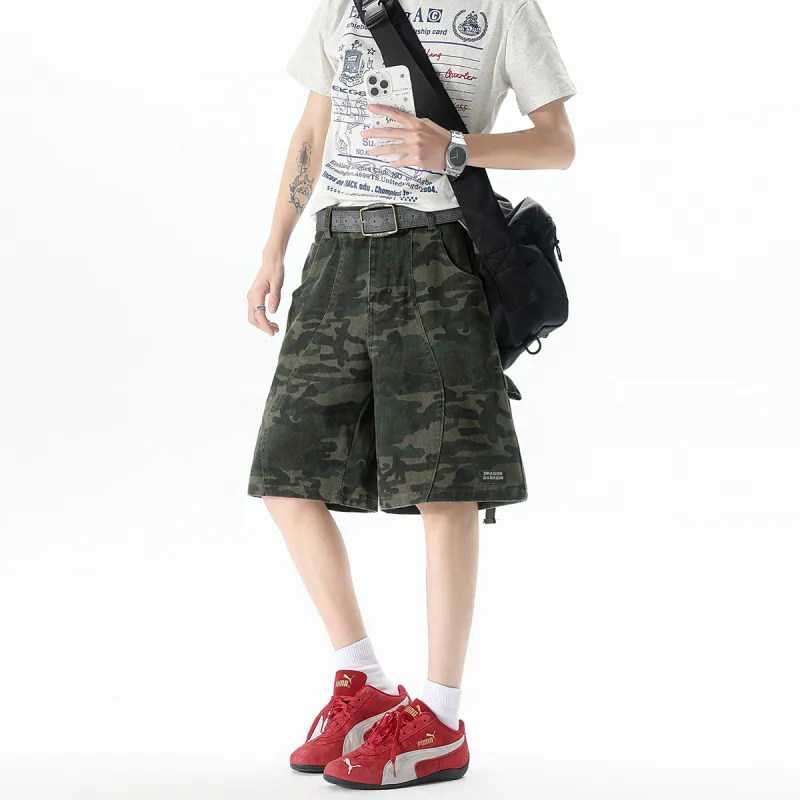 Kung Fu Panda Denim Shorts Unisex-5