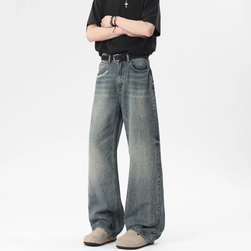 Kung Fu Panda Jeans Unisex Vintage Blue-3