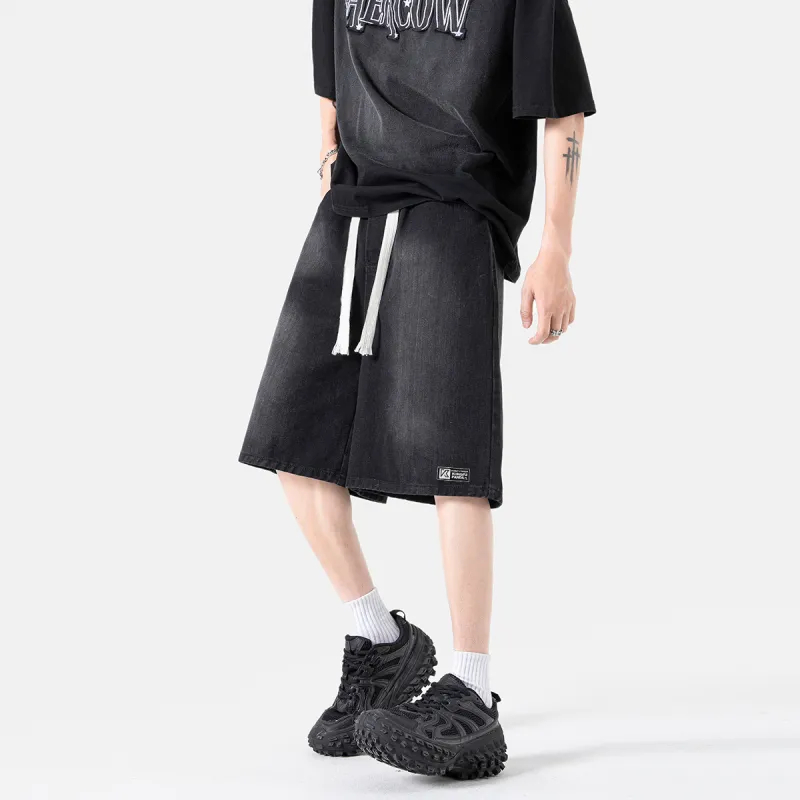 Kung Fu Panda Denim Shorts Unisex-12