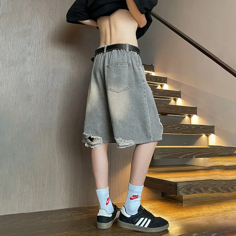 Kung Fu Panda Denim Shorts Unisex-13