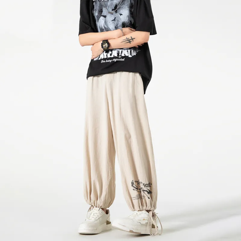 Kung Fu Panda Casual Pants Unisex-12