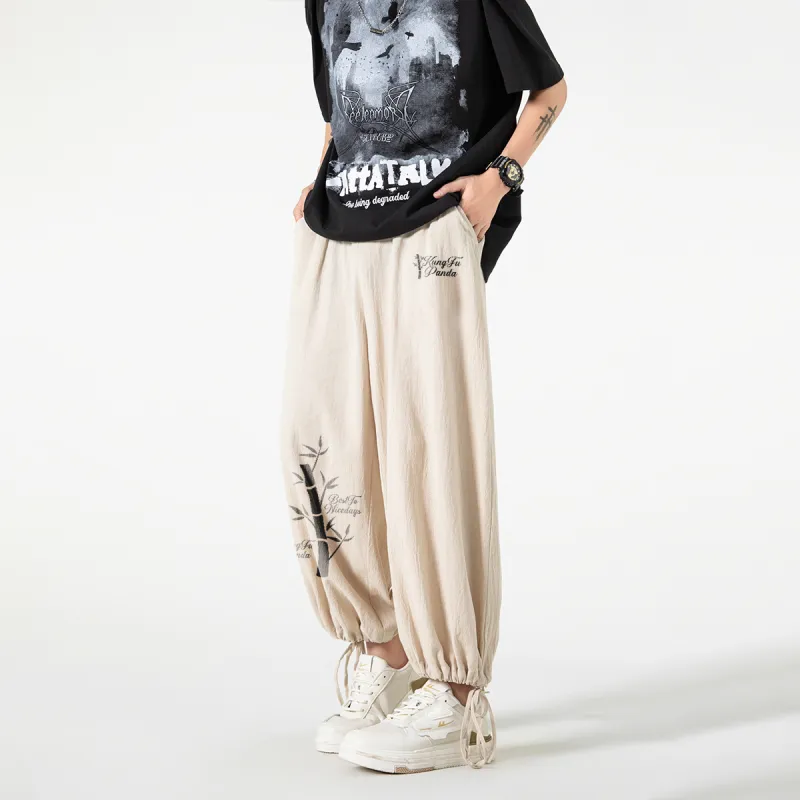 Kung Fu Panda Casual Pants Unisex-11