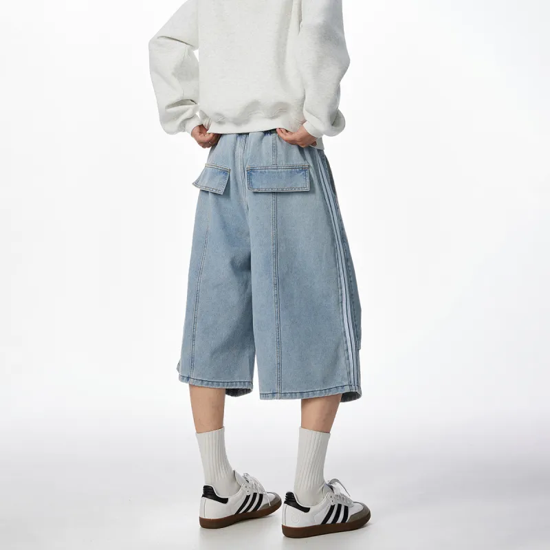 Kung Fu Panda Denim Shorts Unisex-13