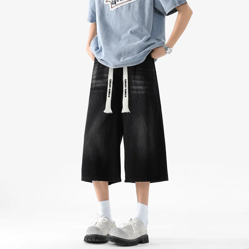 Kung Fu Panda Denim Shorts Unisex-6