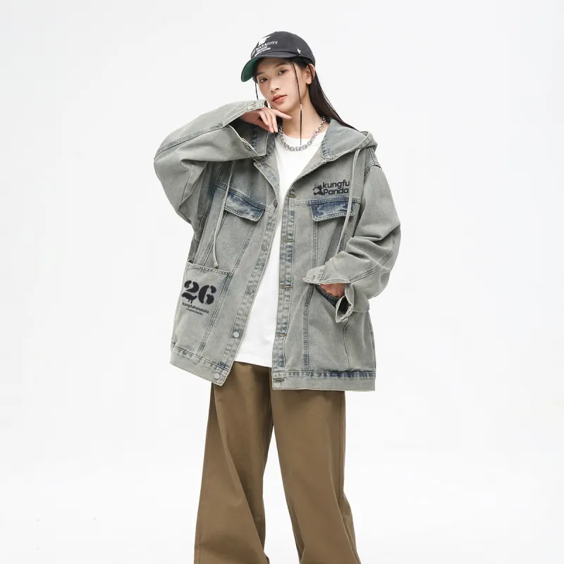 Kung Fu Panda Denim Jacket Unisex-10