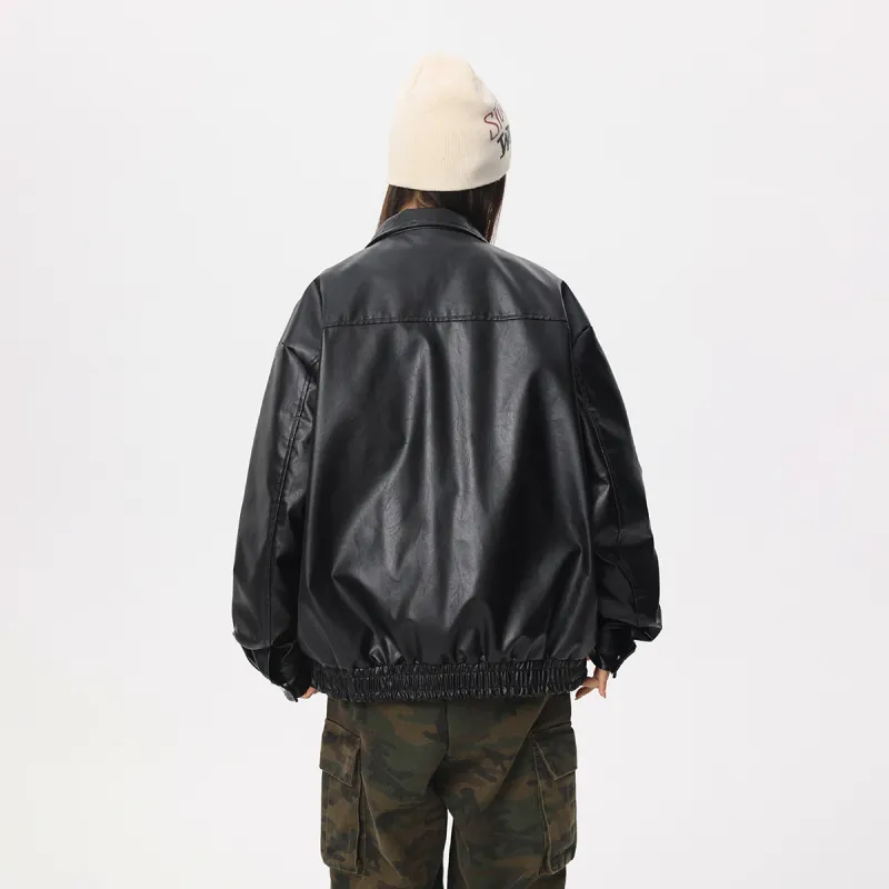 Kung Fu Panda Leather Jacket Unisex-22