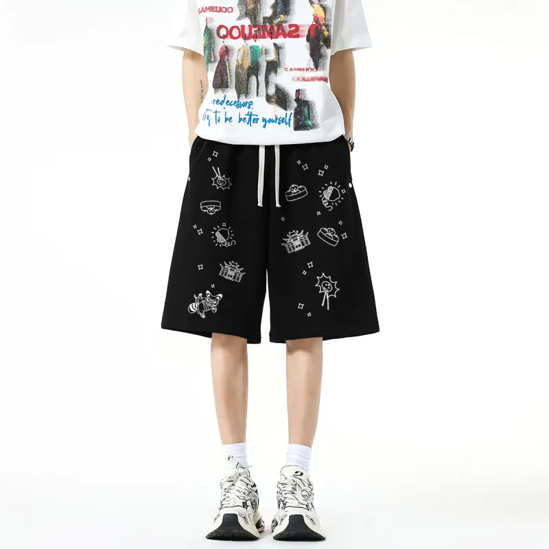 Kung Fu Panda Casual Shorts Unisex-17