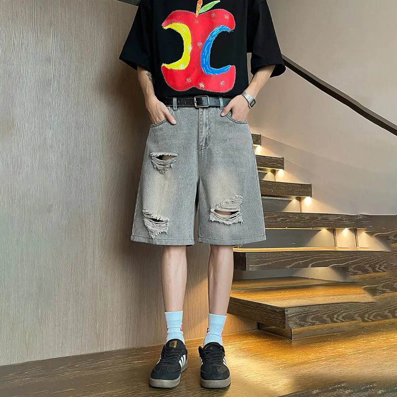 Kung Fu Panda Denim Shorts Unisex-9