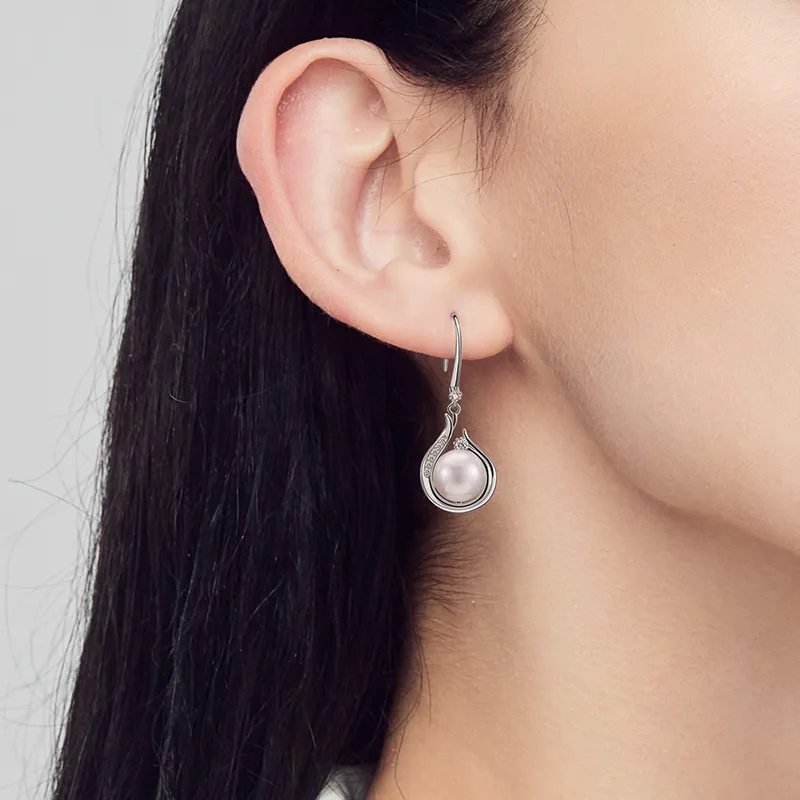 IDOKAWA Freshwater Pearl Stud Earrings Women's-1