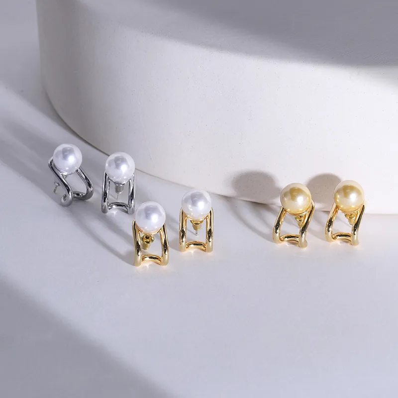 IDOKAWA Eco Friendly Brass Earrings Women's-3