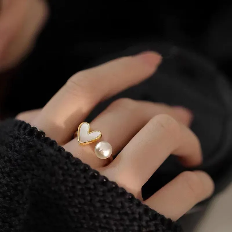 IDOKAWA Pearl Rings Women's-5