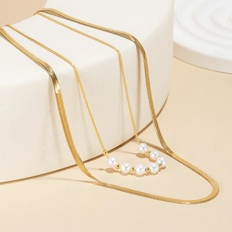 IDOKAWA Freshwater Pearl Necklaces Women's-5