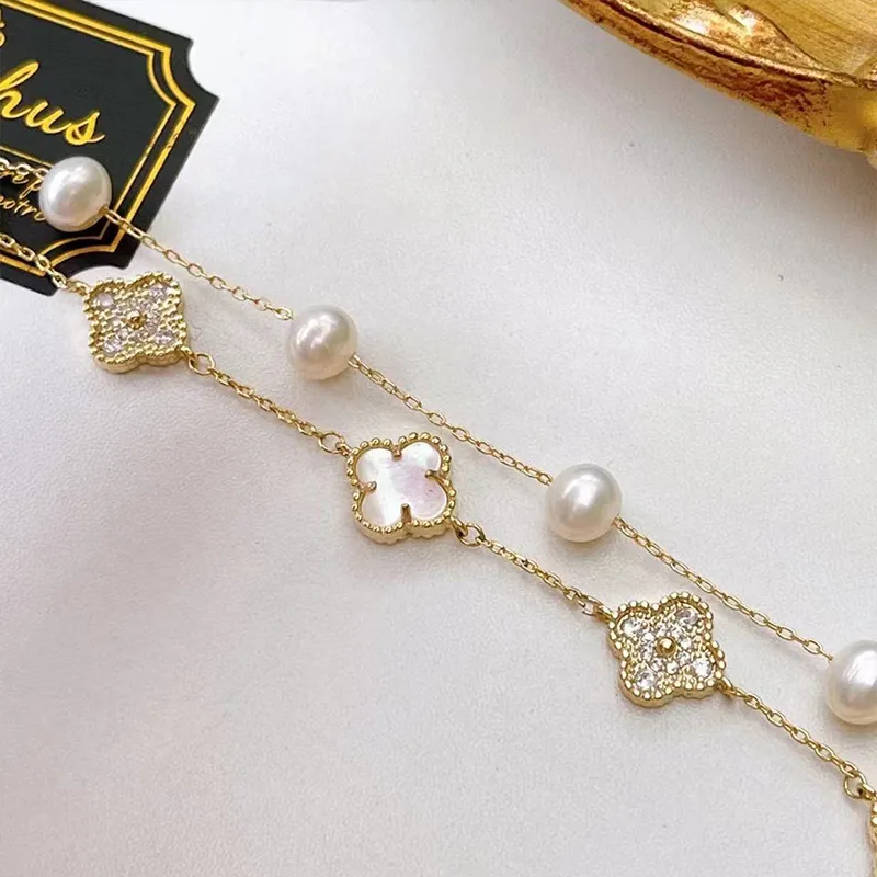 IDOKAWA Freshwater Pearl Bracelets Women's White-1