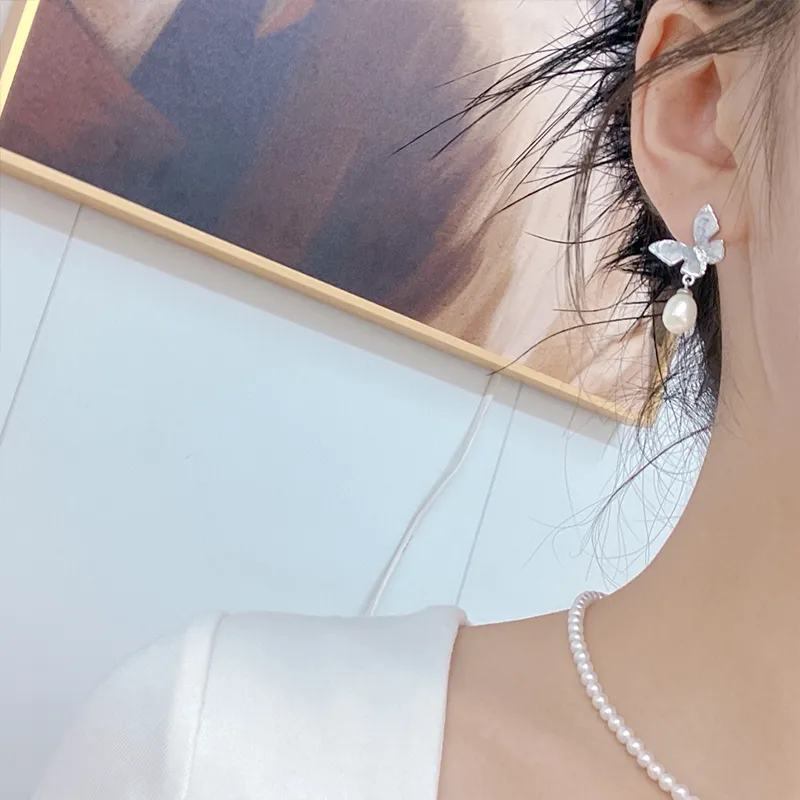 IDOKAWA Freshwater Pearl Earrings Women's-4