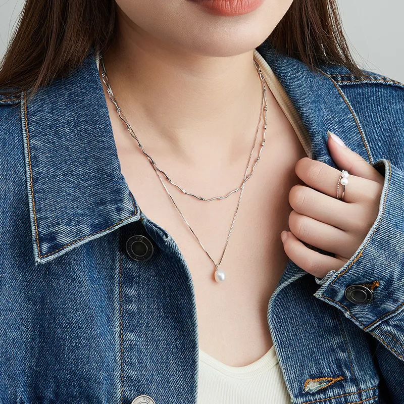 IDOKAWA Freshwater Pearl Necklaces Women's-2